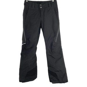 Patagonia Slim Insulated Powder Bowl Pants Ski Black Polyester Women's XS